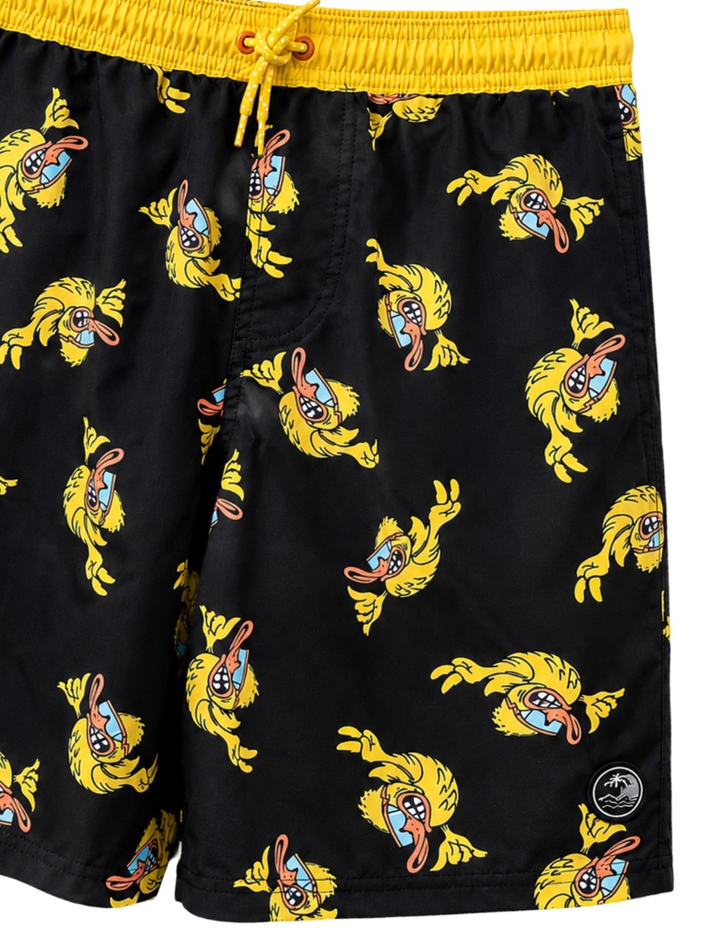Duck Print Swim Shorts Boys XL 14/16